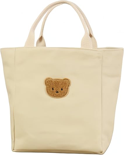  クマデザイン フリース トートバッグ クマデザイン ニットトートバッグ - メルカリ